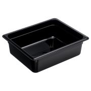 GASTROPLAST (Турция) Гастроемкость 1/2 h=100 мм. 325*265 мм. 6 л. поликарб. черная GP /1/12/