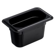 GASTROPLAST (Турция) Гастроемкость 1/9 h=100 мм. 176*108 мм. 0,8 л. поликарб. черная GP /1/54/