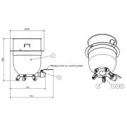 ДЕЖА МИКСЕРА VARIMIXER 28AR200-75M 200Л