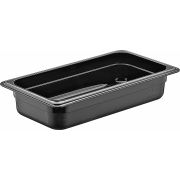 GASTROPLAST (Турция) Гастроемкость 1/3 h= 65 мм. 325*176 мм. 2 л. поликарб. черная GP /1/18/
