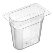 GASTROPLAST (Турция) Гастроемкость 1/9 h=150 мм. 176*108 мм. 1,1 л. поликарб. прозрачная GP /1/54/