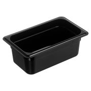 GASTROPLAST (Турция) Гастроемкость 1/4 h=100 мм. 265*162 мм. 2,5 л. поликарб. черная GP /1/24/