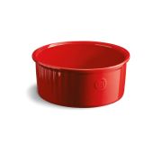 EMILE HENRY (Франция) Форма для запекания 2300 мл. 230*210 мм. h=95 мм. красная керам Emile Henry /1/2/