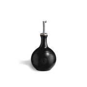 EMILE HENRY (Франция) Бутылка для масла и уксуса  400 мл. d=104 мм. h=210 мм. черная керам Emile Henry /1/3/ ВДОХНОВЕНИЕ