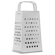 Нерж (Россия) Терка 4-х гранная 22 см. белая жесть /1/