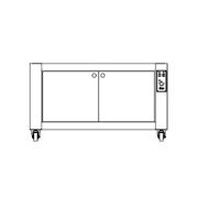 ШКАФ РАССТОЕЧНЫЙ ZANOLLI T POLIS 2/CL 2MC