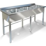 ВАННА МОЕЧНАЯ ТРОЙНАЯ ВМ-42/456