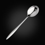 Столовые приборы (Китай) Ложка десертная Барселона 18/0  3,2 мм 18,5 см. /1/10/300/ АКЦИЯ
