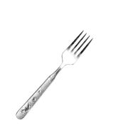 Нерж (Россия) Вилка столовая детская Колобок 18/10 1,5 мм 14,7 см. /1/300/