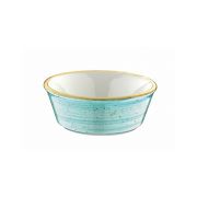 Bonna (Турция) Салатник d=120 мм. 290 мл. h=47 мм. штабелир. Аква, форма Банкет Bonna /1/24/1296/