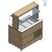 СТОЛ ШВЕД.ОХЛАЖД.ОСТРОВ. DOGE ISOLA RF 1000 ВЕНГЕ