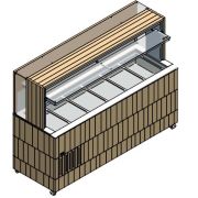 СТОЛ ШВЕД.ПАРОВ.ПРИСТ. ENOFRIGO DOGE WALL BM 2000 СВЕТ.ДУБ