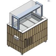 ПРИЛАВОК ПОДОГР/ПАР ENOFRIGO DOGE SERVITO 1000 BM