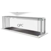 ПРИЛАВОК ПОДОГР/ТЕПЛО ENOFRIGO DOGE SERVITO V-CURVO QPC 1000 ВСТР.