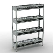 СТЕЛЛАЖ ДЛЯ СУШКИ ТАРЕЛОК КОБОР СКС-90/30/430 (ВЫСОТА 1800)