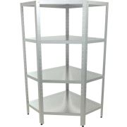 СТЕЛЛАЖ ПЕРФОРИРОВАННЫЙ УГЛОВОЙ КОБОР СКПУ-3/4-100/90/430