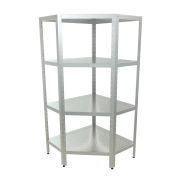 СТЕЛЛАЖ ПЕРФОРИРОВАННЫЙ УГЛОВОЙ РАЗБОРНЫЙ КОБОР СКПУ-5/4-90/100 (ВЫСОТА 1800)