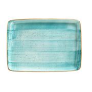 Bonna (Турция) Блюдо прямоуг. 230*160 мм. Аква, форма Мув Bonna /1/12/1260/