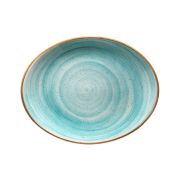 Bonna (Турция) Блюдо овальное 310*240 мм. Аква, форма Мув Bonna /1/6/582/