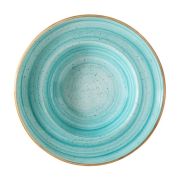 Bonna (Турция) Тарелка d=240 мм. глубокая 400 мл. h=52 мм. Аква, форма Гурмэ Bonna /1/6/432/