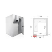 КАМЕРА МОРОЗИЛЬНАЯ TEFCOLD CRNF1518+НАБОР ПОЛОК 45511