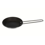 Нерж (Китай) Сковорода для блинов d=24 см. h=2 см. нерж. с антиприг. покрыт. (индукция) /1/