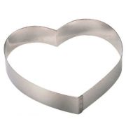 De Buyer (Франция) Форма кондитерская «Сердце» d=19 см. h=4 см. нерж. De Buyer  /1/ АКЦИЯ