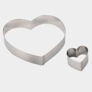 De Buyer (Франция) Форма кондитерская «Сердце» d=20 см. h=4 см. нерж. De Buyer  /1/ АКЦИЯ