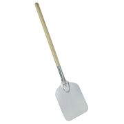 MGsteel Лопата для пиццы прямоуг. 35*35 см. l=50 см. алюм. с дерев. ручкой MGsteel /1/12/