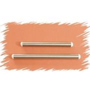 GI.METAL (Италия) Скалка нерж. 300 мм. d=25 мм. Gimetal /1/4/