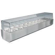 ВИТРИНА НАСТОЛЬНАЯ ХОЛОД. СО СТЕКЛОМ МВО-630