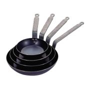 De Buyer (Франция) Сковорода d=20 см. h=3,85 см. 0,95 л. голубая сталь 2 мм. (индукция) De Buyer /1/6/