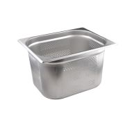 MGsteel Гастроемкость 1/2 h=200 мм. 325*265 мм. 12 л. нерж. перфорир. d=4 мм. MGSteel /1/6/