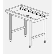 СТОЛ Д/ЧИСТ.ПОСУДЫ DIHR LC 96/1A РОЛИКОВЫЙ R