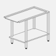 СТОЛ Д/ЧИСТ.ПОСУДЫ DIHR T 35