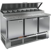 СТОЛ ДЛЯ ПИЦЦЫ HICOLD PZE1-111GN (1/3) КАМЕНЬ
