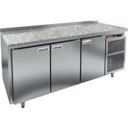 СТОЛ С ОХЛАЖД.ШКАФОМ HICOLD SN111/TN КАМЕНЬ