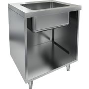 СТОЛ ПРИСТЕННЫЙ НБМСЗОМ-6/6 С ВАННОЙ МОЕЧН.