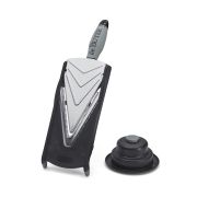 De Buyer (Франция) Мандолина (овощерезка) 37*12 см. с толкателем, с ручкой, нерж и пластик De Buyer /1/