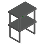 ПОЛКА ТЕПЛОВАЯ ДВУХЪЯРУСНАЯ HICOLD TP2K-6/4