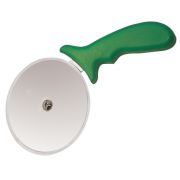 MGsteel Нож для пиццы d=10 см. нерж. с зеленой пластик. ручкой MGsteel /1/72/ АКЦИЯ