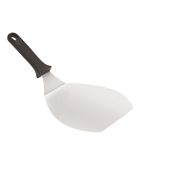 MGsteel Лопатка для пиццы 35 см. изогнутая раб. часть 22*16,5 см. нерж. ручка пластик MGsteel /1/47/ АКЦИЯ