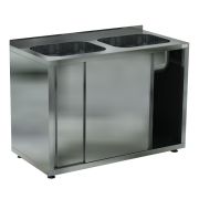 ВАННА МОЕЧНАЯ ЦЕЛЬНОТЯНУТАЯ ЗАКРЫТАЯ ВМЦЗ/2-140/70