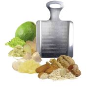 Tellier (Франция) Терка 11*7 см. нерж. плоская для чеснока и орехов Tellier /1/6/