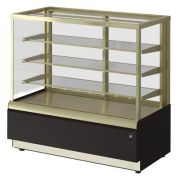 ВИТРИНА КОНДИТЕРСКАЯ KAYMAN K-ВК-1300 ЛЮКС КВАДРО БРОНЗА
