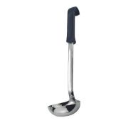 APS (Германия) Половник 0,1 л. L ручки 25 см. d=9 см. нерж. с пластик. ручкой APS /1/12/