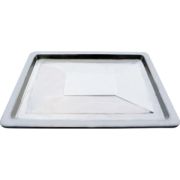 ПРОТИВЕНЬ ИЗ НЕРЖАВЕЮЩЕЙ СТАЛИ HURAKAN 335X325 (ДЛЯ ПЕЧИ HKN-XFT023)