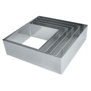 MGsteel Форма кондитерская «Квадрат» 20*20*4 см. MGsteel /1/72/