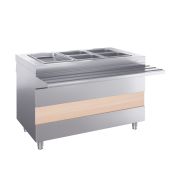 СТОЛ ОХЛАЖДАЕМЫЙ 1120 ММ РИВЬЕРА АТЕСИ ОС-1120-02-О БЕЗ ПОЛОК