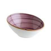 Bonna (Турция) Салатник d=220 мм. 850 мл. h=60/105 мм. скошенный край Блэкберри, форма Ванто Bonna /1/6/258/